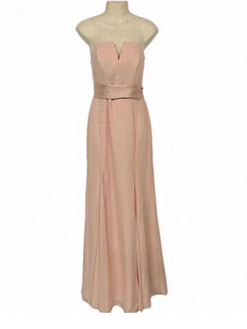 Vera Wang formal NWT gown full length NWT Size 4 Strapless floor length Prom